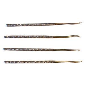 4 Nut Picks Silver-Tone Replacements Vintage